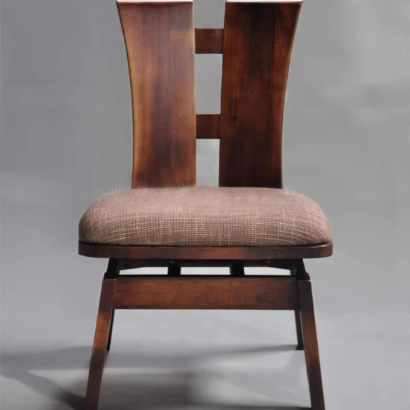 كرسي دوار ياباني خشبي من خشب الجوز الأسود بتصميم شمالي لهجة كرسي مكتب مكتب مريح كمبيوتر Fotel Gamingowy مكتب منزلي