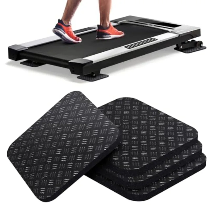 

Treadmill Mat Pads PCS- Double-Sided Non-Slip - Anti Vibration Mat for Treadmill, Walking Pad, Exercise Bike - Hardwood Floors