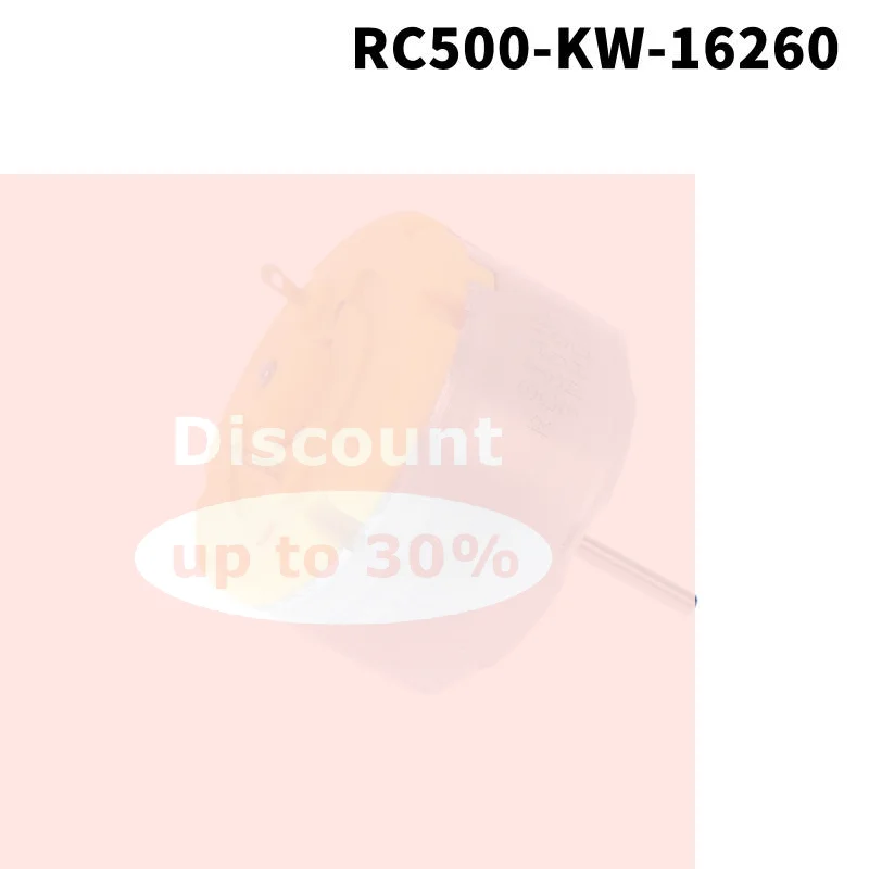 Standard Motor RC500-KW/16260 DC 6V 9V 12V Mini 32mm Diameter Round Spindle Motor Long Shaft For Sweeper Robot Fragrance Machin
