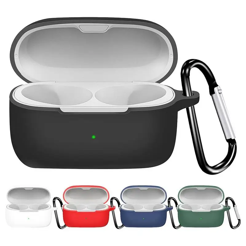 Silicone Headphone Cover For Jabra ELITE 5 Wireless Earbuds Case Shockproof Bluetooths Earphone Protector Soft Charger Box Shell