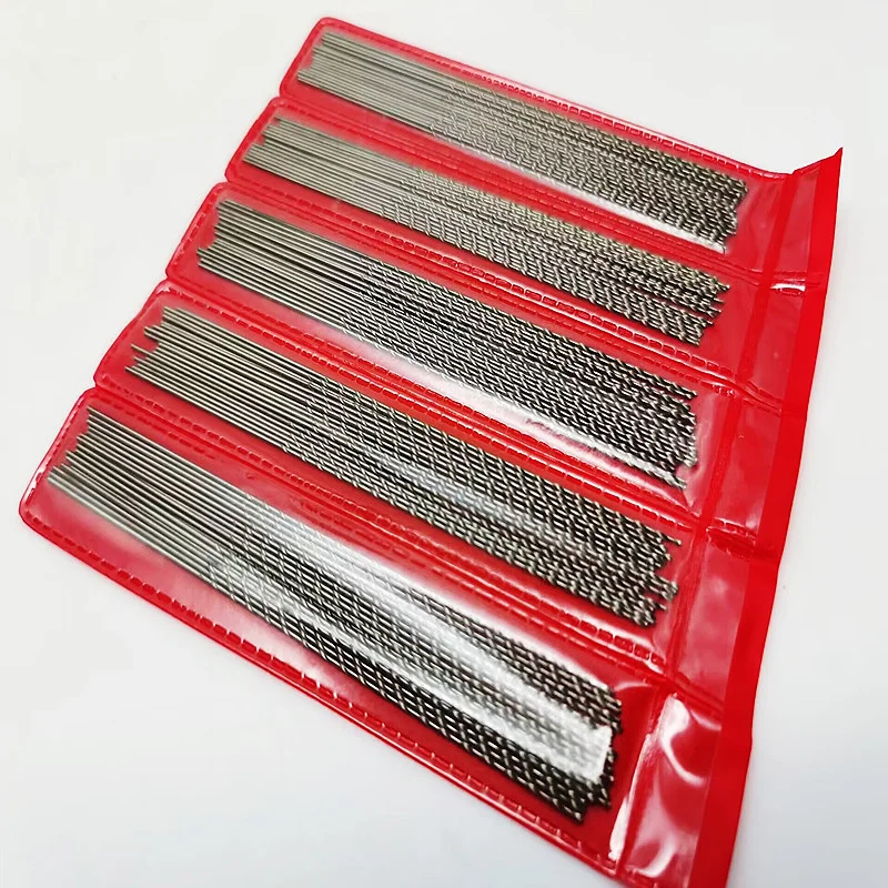 10/20 Stück Verlängerter Bohrer HSS Mini Gerader Schaft Spiralbohrer 0,5-3,2mm, Verlängerter Bohrer 60/80/100/120mm – Detail 12