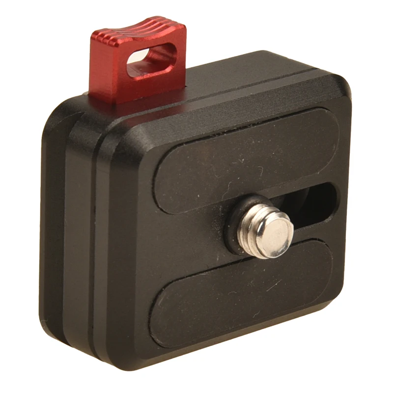 VLOGMAGIC-Sistema de autobloqueo de liberación rápida con placa base, cuenta con montaje de cola de milano tipo Arca, táctil y Go