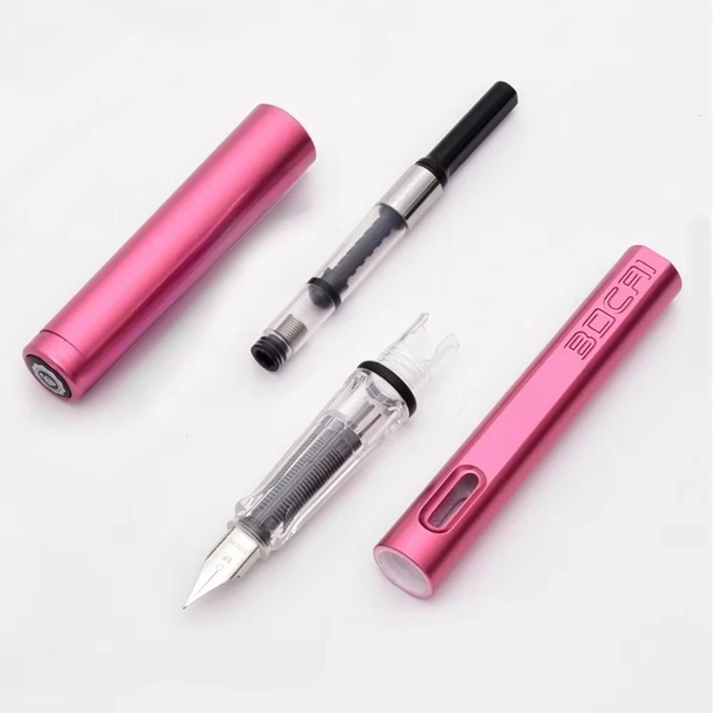 Light luxury Fountain Pen Set High Quality 0.38mm Ink Pen With Ink Sac Student Gifts Writing Stationery School Office Supplies
