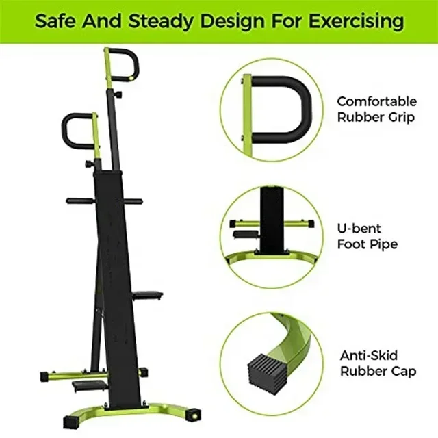 Climbing Machine Home Gyms Fitness Equipment - Pedal Machine Stepper Vertical Climber  Stairs Climbing Machine Cadio Training