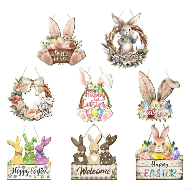 

Functional Easter Rabbit Ornament for Hanging or Display Festival Spring 87HA