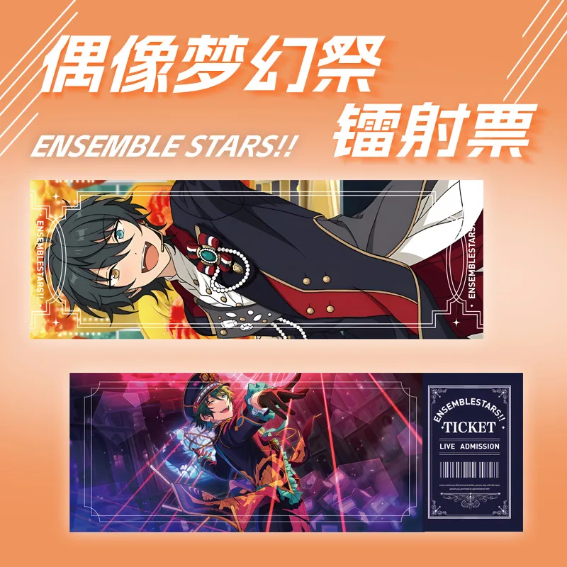 21X7CM Tsubaki Tsukishima Suiou Akane Izumi Izumi Popular Anime Peripheral Bookmarks and Exquisite Laser Tickets Student Gifts