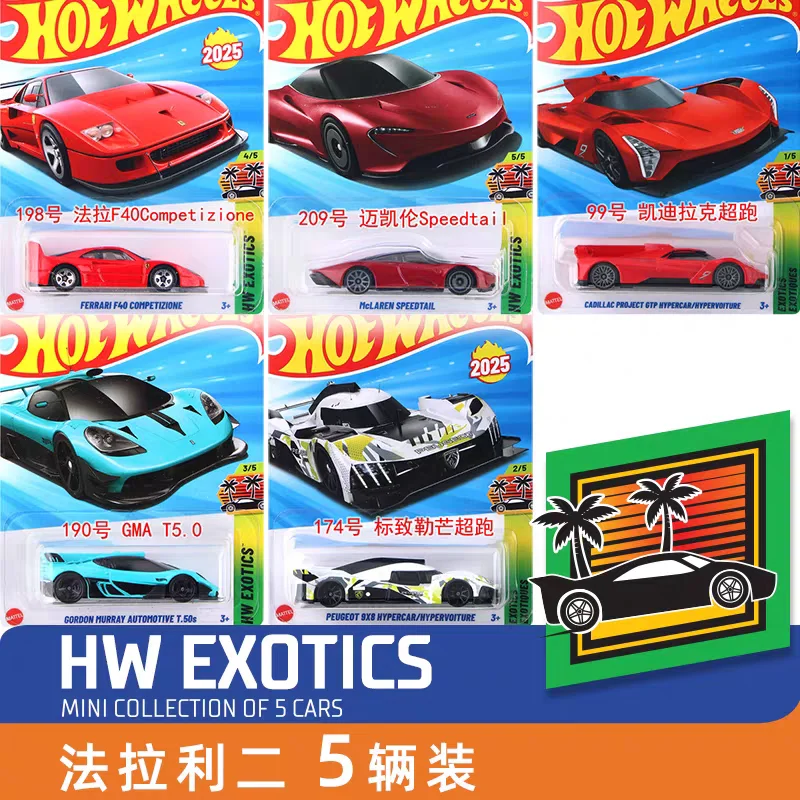 

Новая распродажа Hot Wheels Five Cars Set Die Casting Track Alloy Car Toy Model Porsche Model Decoration Collection Подарки на день рождения Игрушки