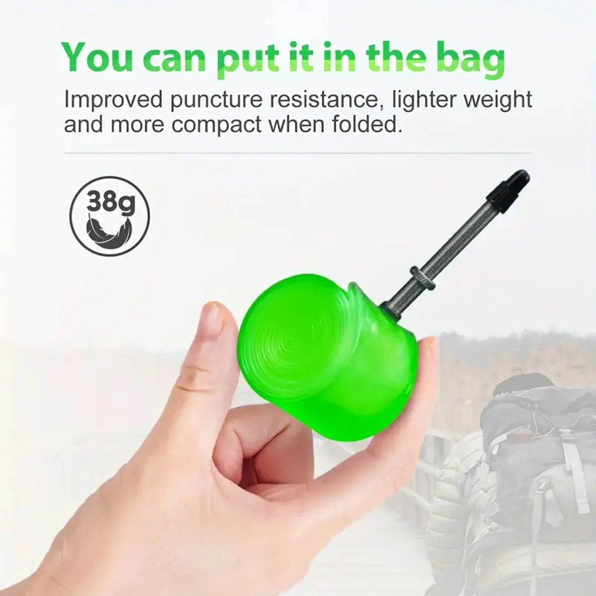 1/2/5/10PCS TPU 타이어 FV45/65/85mm 초경량 28g 이너 튜브 자전거 프렌치 밸브 이너 튜브 로드 MTB 자전거 자전거 액세서리