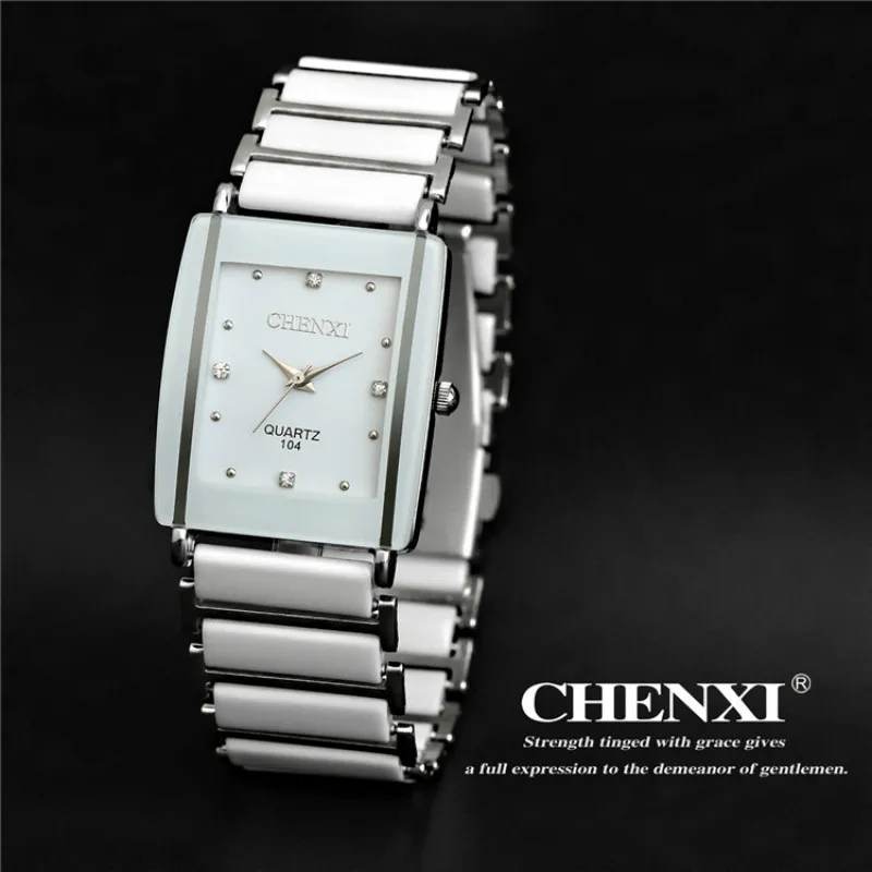 2020 CHENXI Simulated Ceramics Quartz Watches Men Women Top Brand Luxury Famous Wrist Male Clock for Relogio Masculino