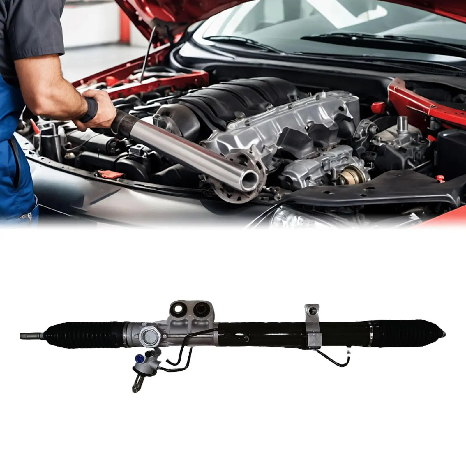 Hydraulic Power Steering Rack and Pinion Assembly Automotive Accessories Easy