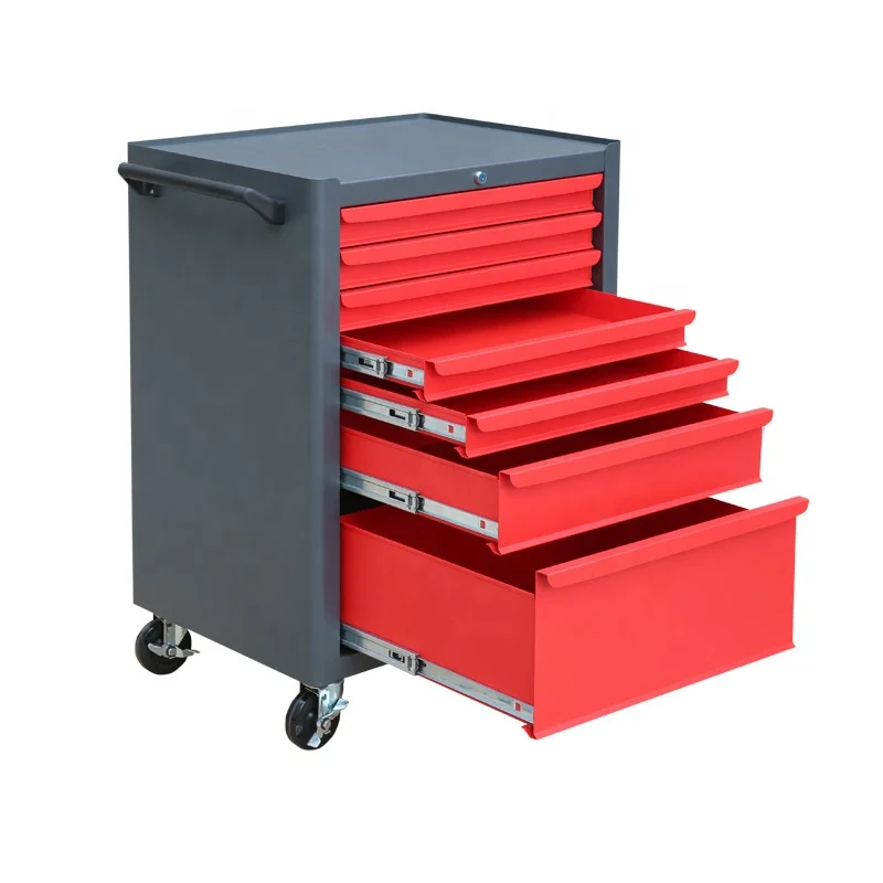Custom Steel Tool Cabinet Trolley Workshop Mobile Tool Trolley Cabinet