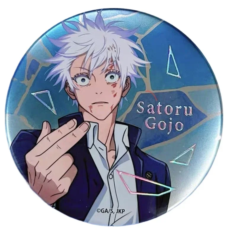 

Anime Jujutsu Kaisen Satoru Gojo Cosplay Badge Cute Brooch High Appearance Level Desktop Ornament Decorate Delicacy Ambitus