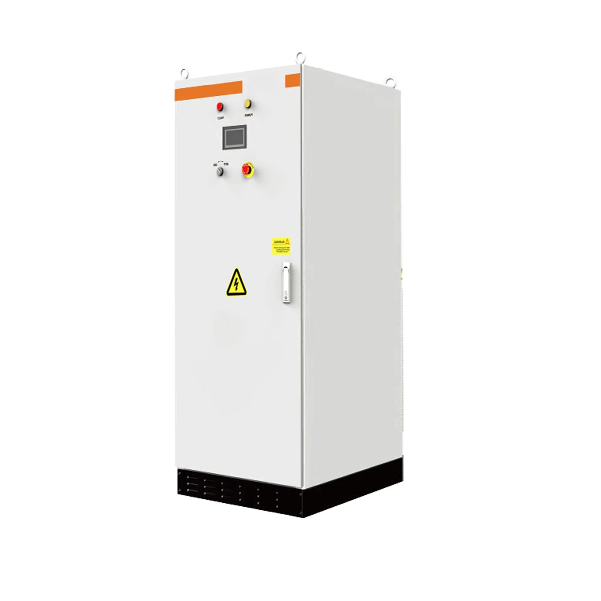 Three-phase low-voltage solar inverters and hybrid commercial solar inverters are all in an integrated cabinet