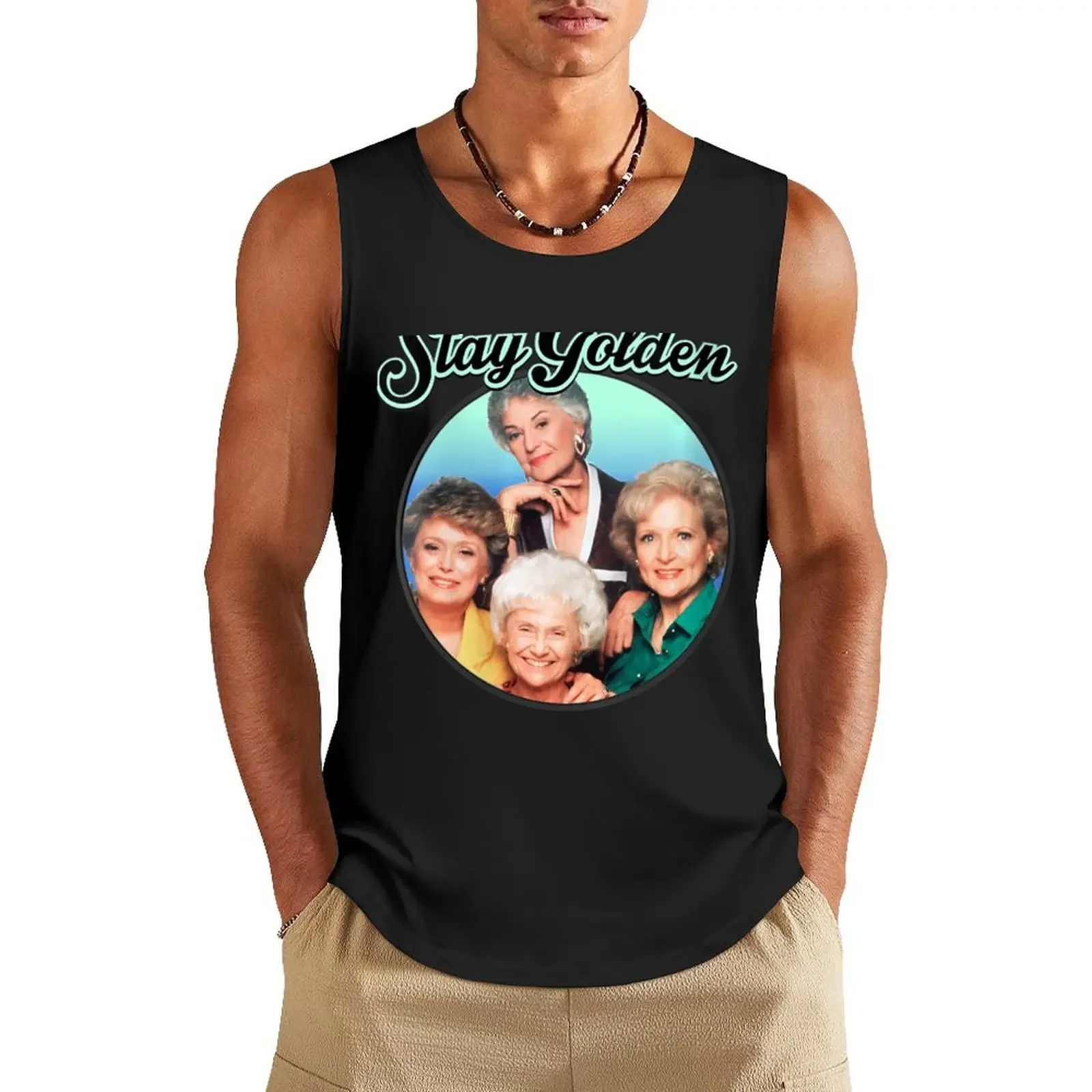 

Golden Girls Tank Top sports t-shirts for men t shirts