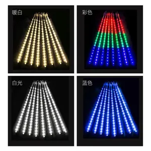 LED Meteor yağmuru yağmur ışıkları, peri dize ışık, su geçirmez, Yağmur yağışı-Avluda Noel dekorasyonu, 30 cm yıkayıcıda 8 büyük satış, bird-no. 4