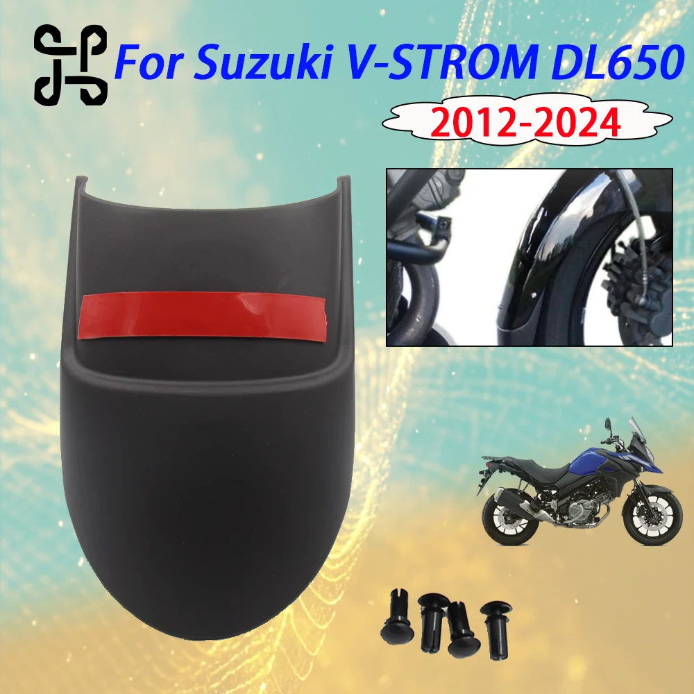 

For Suzuki DL650 V-Strom XT DL 650 2012 - 2023 Motorcycle Front Rear Fender Extender Splash Guard Off-Road Accessories