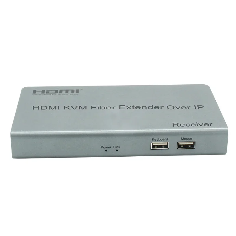 4K Extender - KVM HDMI Extender 20KM, HD Transmitter and Receiver, IP Fiber Extender