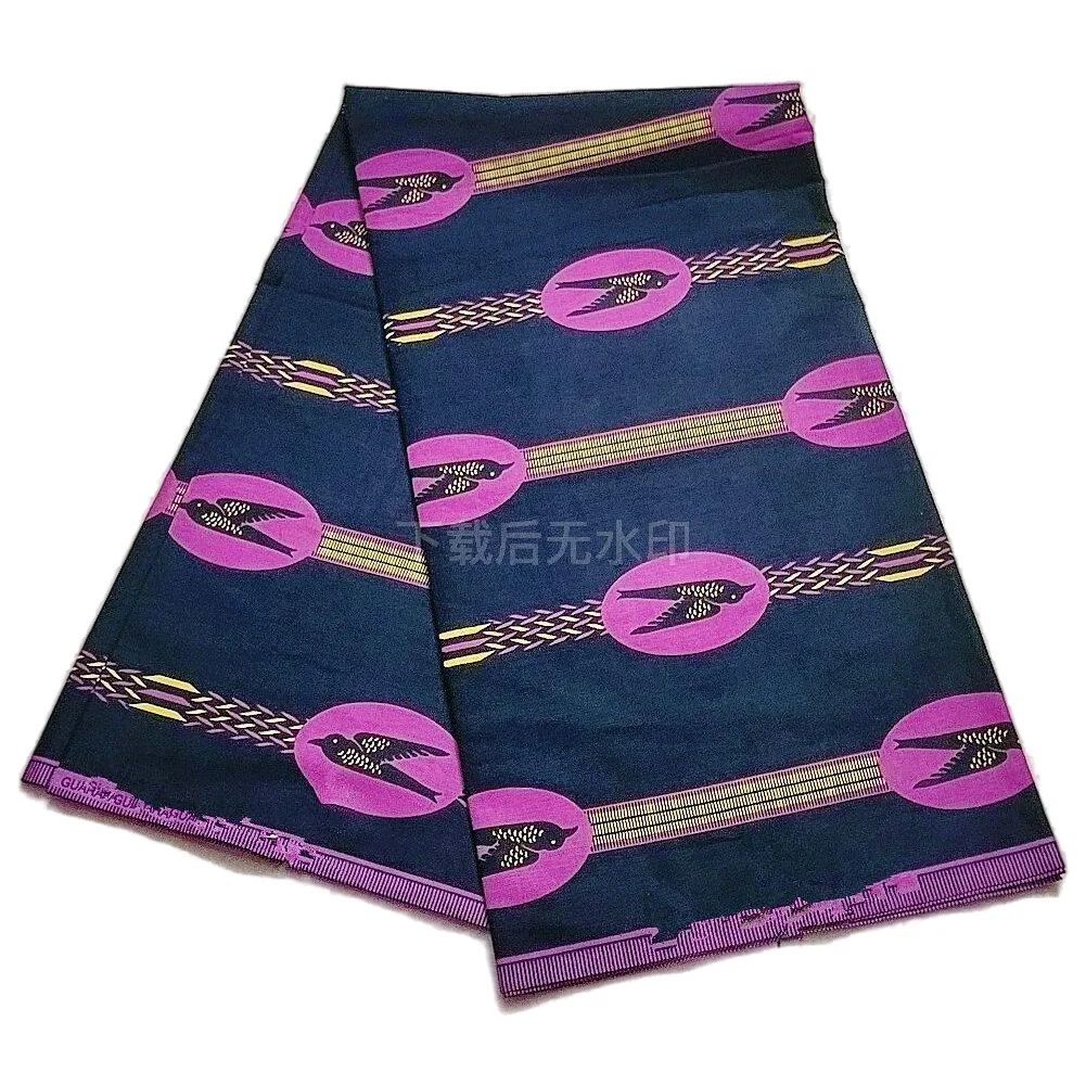 00% Cotton Material for Party Dress 6 yards New fashion Soft Tissu Classic African fabric HL wax Real Wax Prints 1