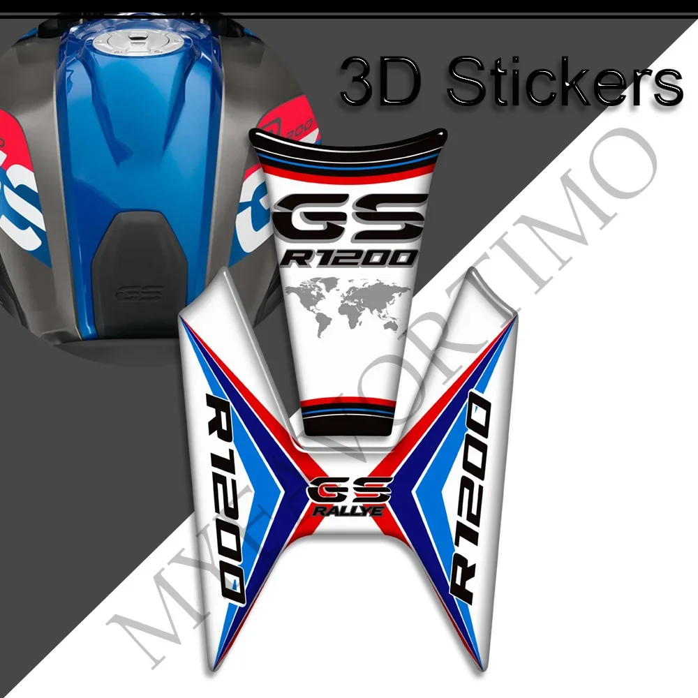 

Handshield Wind Deflector Kit Knee Tank Pad TankPad 3D Stickers Decal Protector For BMW R1200GS R1200 R 1200 GS LC Rallye Rally