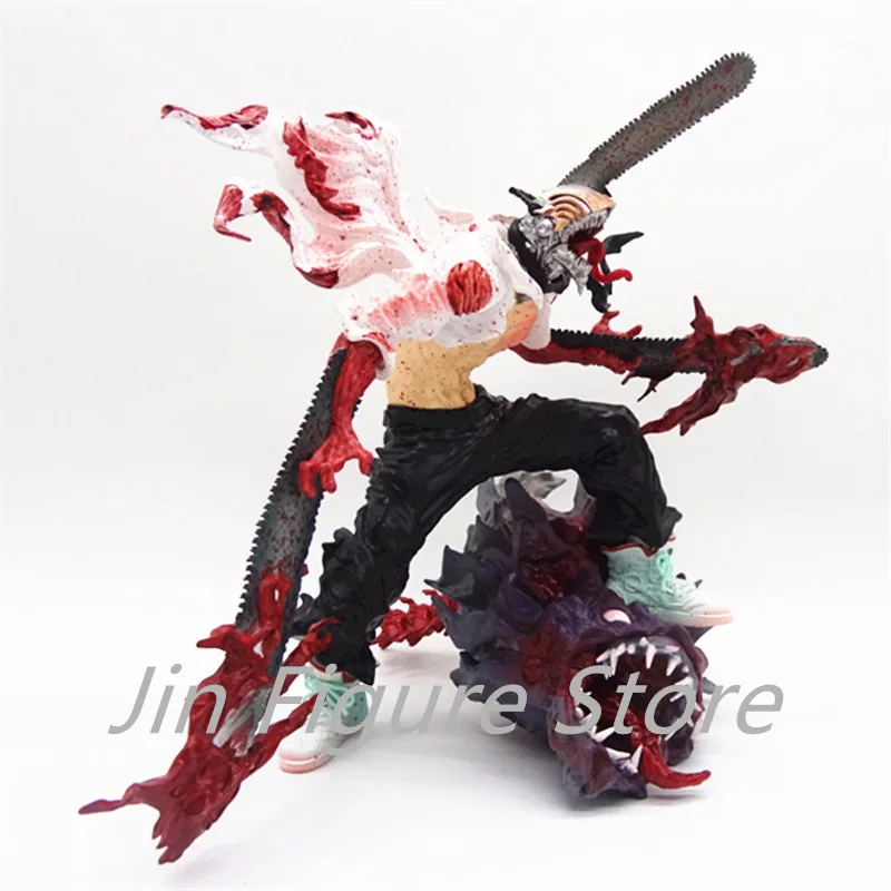 16cm Electric Saw Man Furious Battle Bat Monster Small Devil Hunter Pochita Electric Saw Dog Chain Saw Man Model Collection Toy