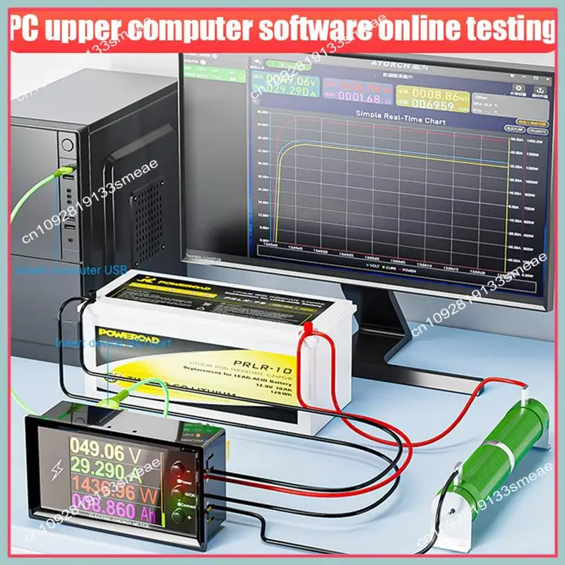 N94R Wifi Tuya Smart Digital DC0-420V 600A/420V Lithium-Batterie Kapazität Erkennung Tester Spannung Coulomb Meter DC display
