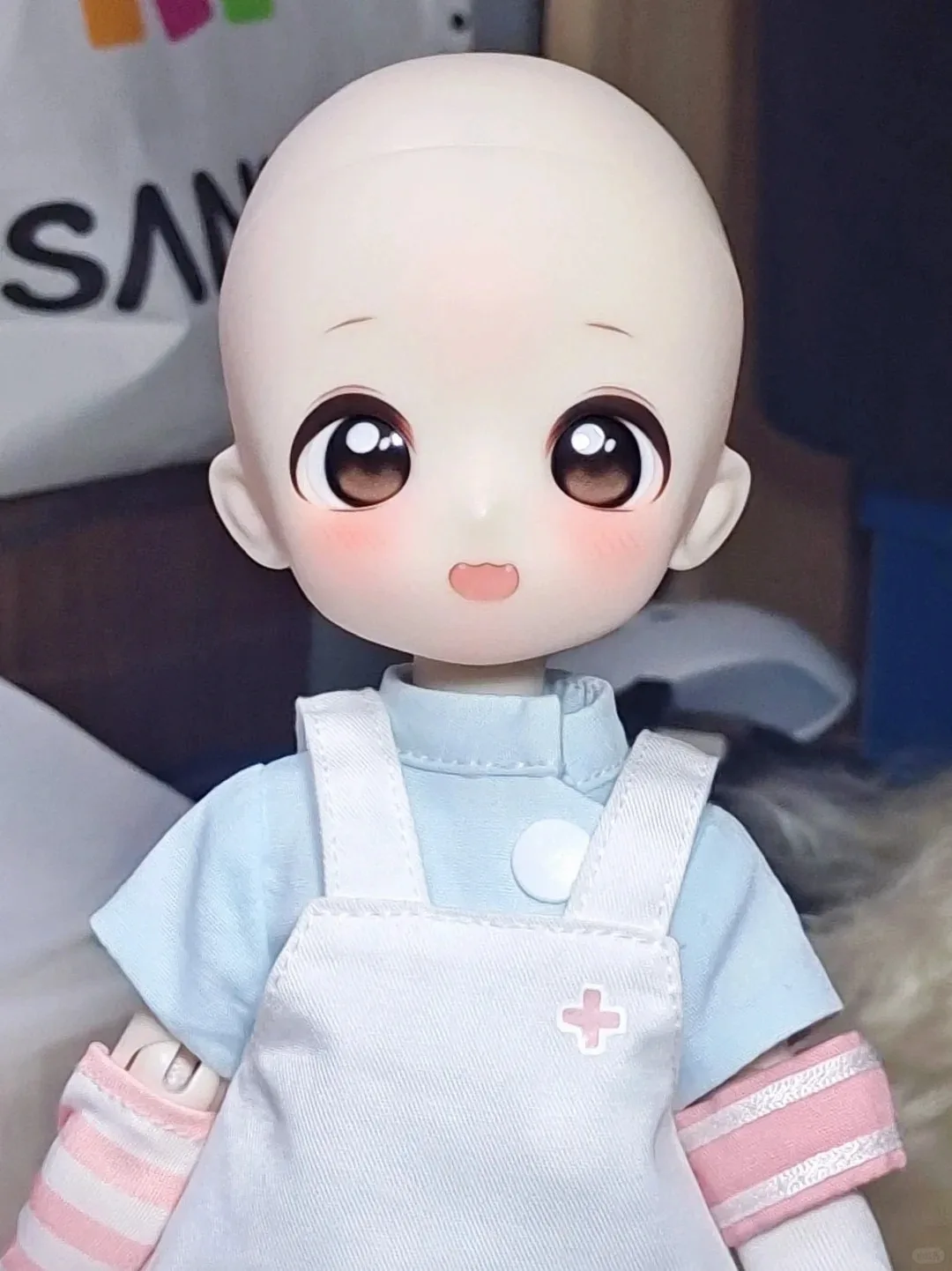 جديد 27 سنتيمتر BJD دمية SD Pio 1/6 xiongmei للرجال والنساء المفاصل الاختيارية المحمول لطيف لطيف هدية عالية الجودة