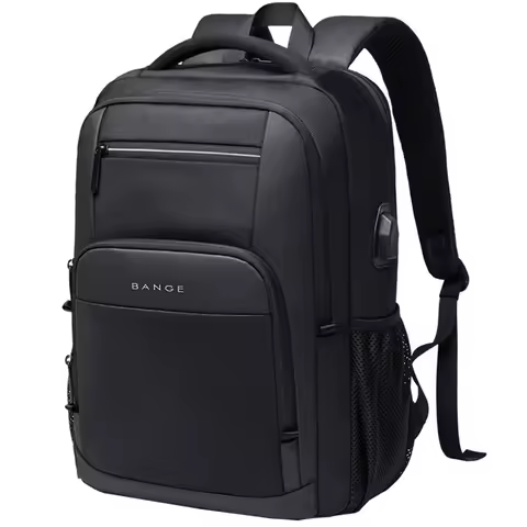 Bange designer masculino bolsa para portátil sacos de escola para meninos masculino motocicleta tático negócios esportes mochila viagem