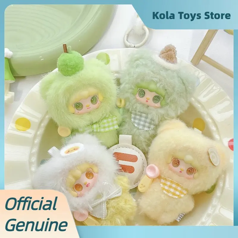 NEW Yooki Take A Bite Of Bear Mini Vinyl Plush Blind Box Toys Cute Kawaii Bag Pendant Keychain Doll Mystery Box Gift For Girls