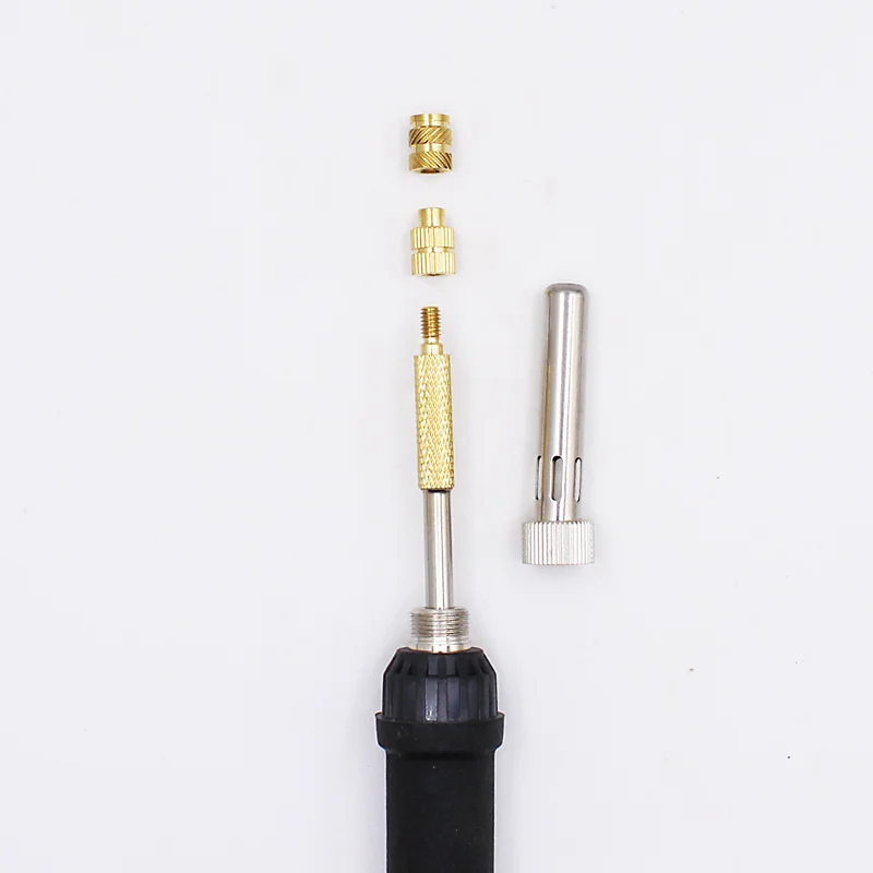202Pcs M2 M3/4 Threaded Inserts Female Thread Knurled Nut Brass Heat Set Insert for 3D Printing Plastic Parts ( Height 3.2/4.2 )