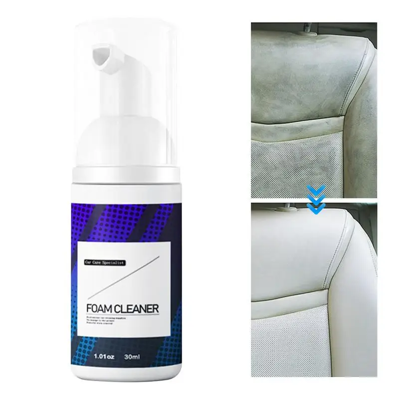 

Car Foam Cleaner 30/120ml Quick Car Cleaning Spray Mild Foam Cleaner Effective Car Cleaner For Home Auto Coatings