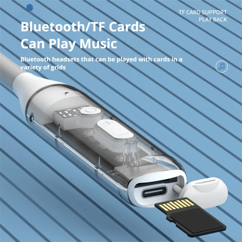 EARDECO 800mAh الرياضة سماعات لاسلكية باس 6.0 سماعة رأس بخاصية البلوتوث HIFI الصوت سماعة رصد شريط حول ياقة الملابس سماعات ستيريو