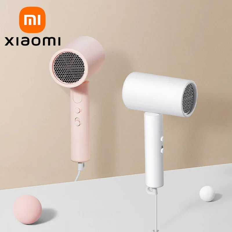 XIAOMI MIJIA przenośna anionowa suszarka do włosów H101 z ujemnymi jonami profesjonalna szybkoschnąca 220V domowe składane suszarki do włosów