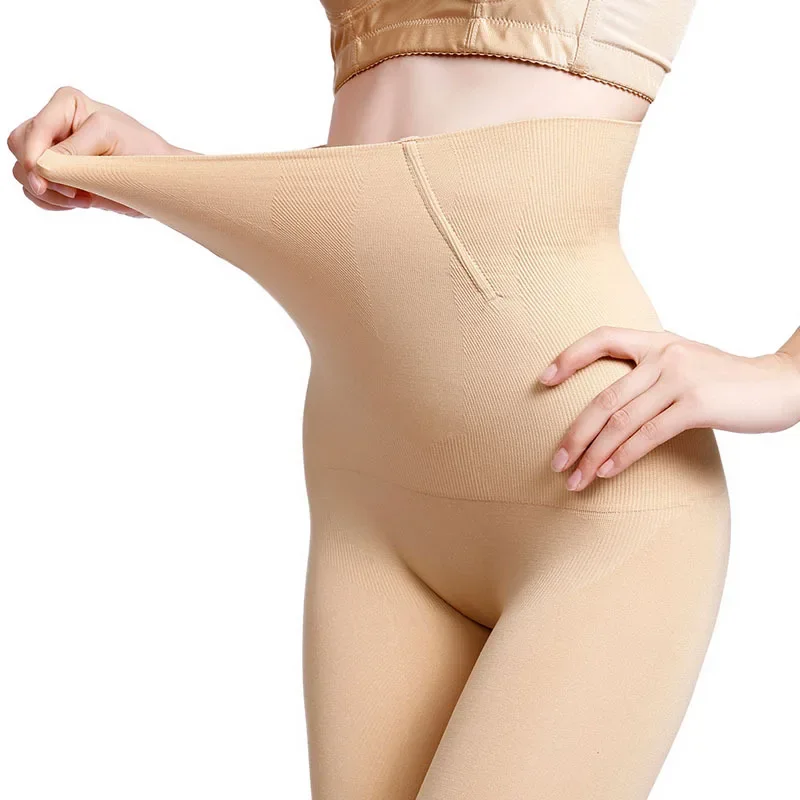 

Postpartum High Waist Flat Angle Compression Pants Waist Cinching and Hip Lifting Body Shaping Women's Plus Size Underwear