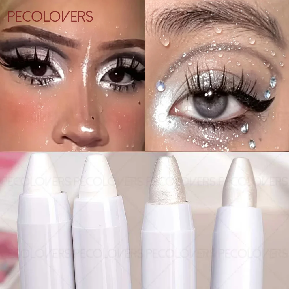 1PC Pearlescent Eyeshadow Stick Pen, Shinning, Waterproof & Long Lasting, Quick Eye Makeup, Daily Use