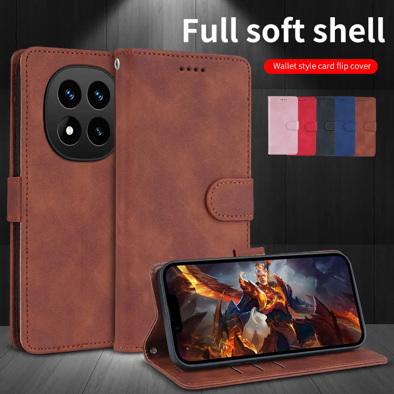 حافظة لهاتف Redmi Note 14 Pro Plus حافظة جديدة للأعمال بطاقة بلوري حافظة جلدية قابلة للطي لهاتف Redmi Note 14 Pro مقاومة للصدمات Funda #1