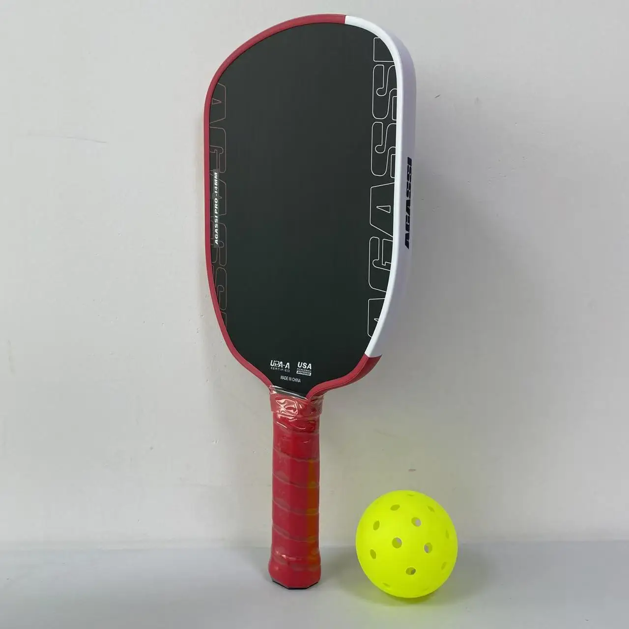 مجاذيف Agassi Pro 4 Pickleball OEM Gen 4 TFP Foam Core T700 من ألياف الكربون المزيد من الطاقة والدوران