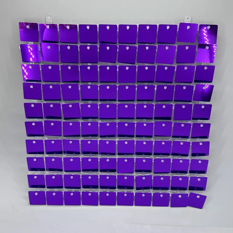 

30x30cm Shimmer Wall Backdrop 3D Sequin Panel Backdrop Art Wall Backgroud Cloth Wedding Birthday Party Backdrop Decor