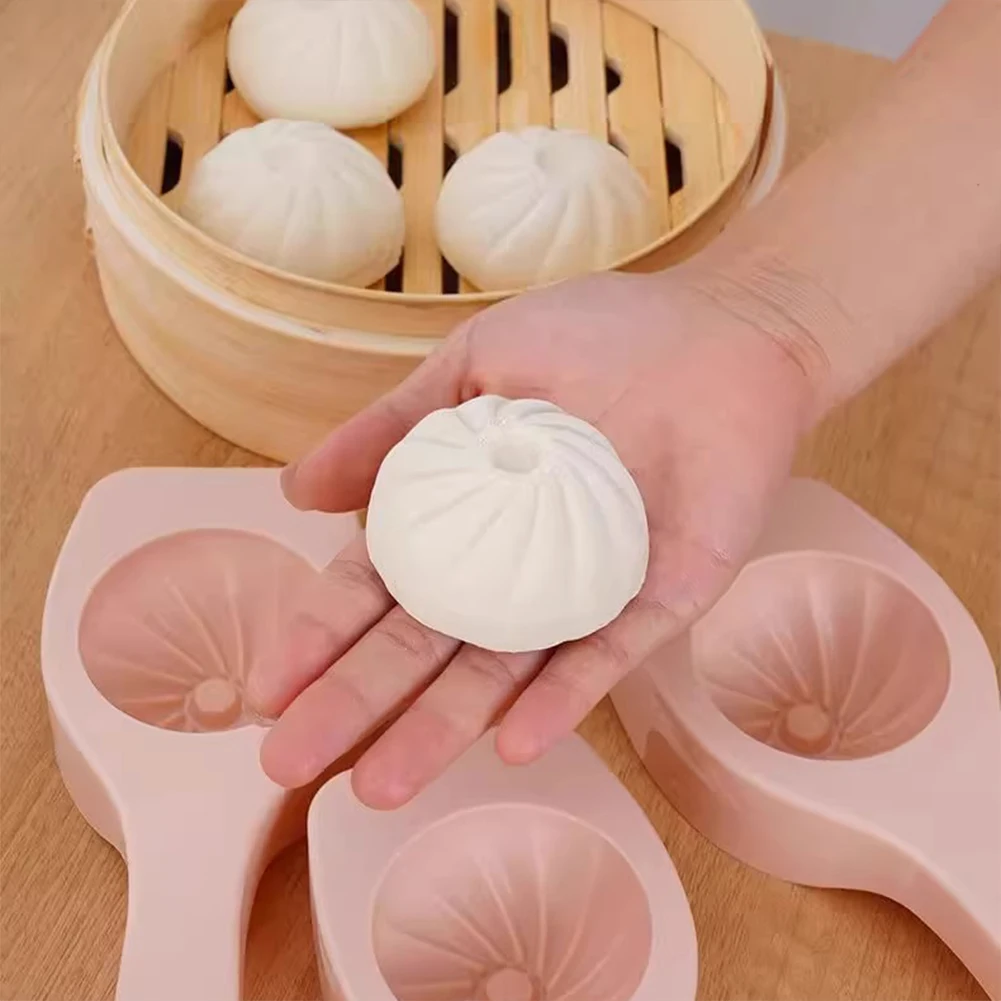 Dumpling And Bun Mold Press Diy Chinese Pastry Tool Non-Stick Surfaces For Quick Cleanup Family Gathering Cooking Activity