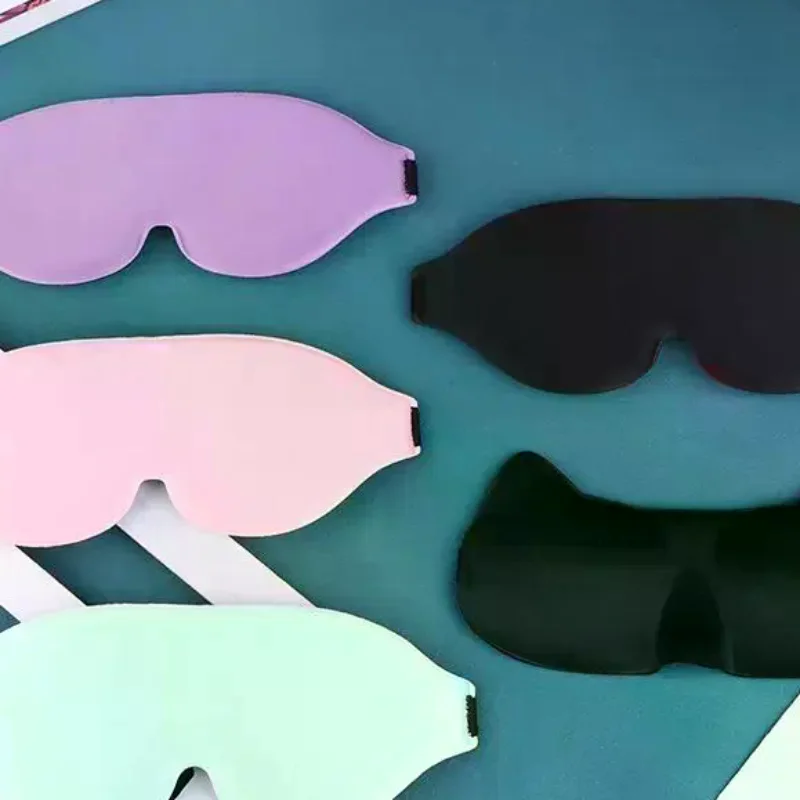 3D Sleeping Eye Mask Soft Skin-Friendly Breathable Light Blocking Eye Cover Travel Rest Lunch Break Blockout Light Eyeshade