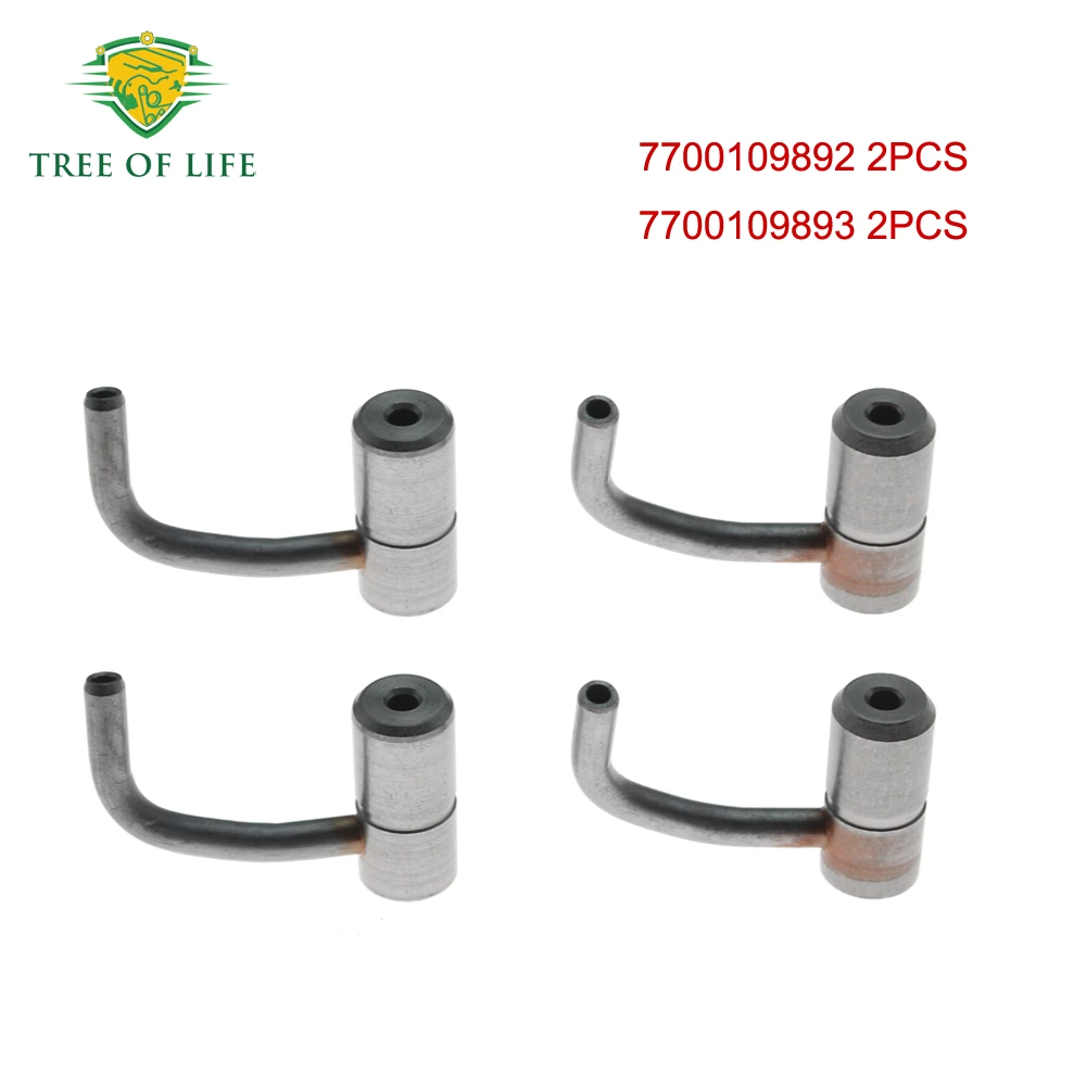 4X New Piston Cooling Oil Jet For Renault F9Q Opel Nissan 1.9D 1.9dCi 1.9dTi 1998 1999 2000 2001-2010 7700109893 7700109892