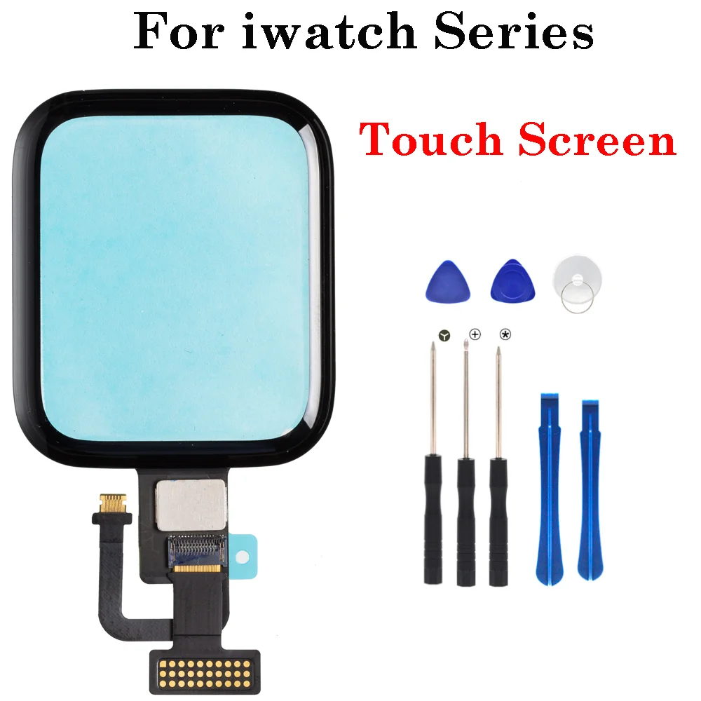 

Outer Touch Glass Panel For Apple Watch Series SE 1 2 3 4 5 6 38mm 42mm 40mm 44mm Front Outer Touch Panel Glass +Flex Cable +OCA