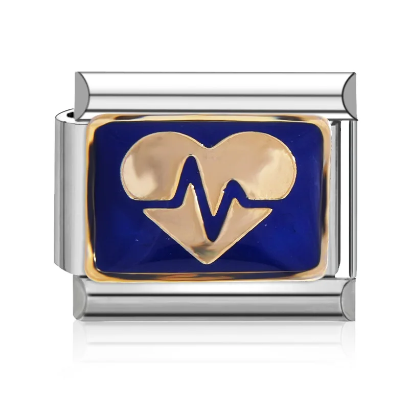 متجر سحر إيطالي سوار إيطالي ساحر 9 ملم سلسلة نجوم وقمر ذاتية الصنع