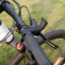 Mountain Bike Handlebars Thumb Black Grips Ergonomic Design Bicycle Inner Bar Ends Comfort And Shock Absorption Bike Accessories