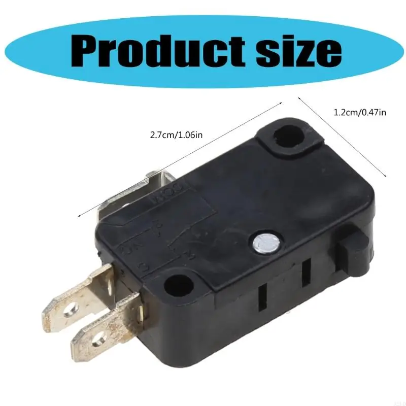 920L KW7-0C AC125V/250V 15A Micro Limit Replacement 1NO+1NC SPDT Action Button Push for Microwave Oven Door