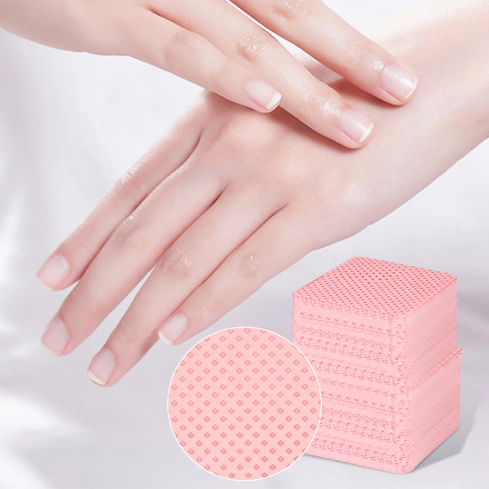 1080 個ネイルクリーニングワイプマニキュア用品不織布ネイルパッド爪ポリッシュリムーバーパッド糸くずの出ないネイルワイプ
