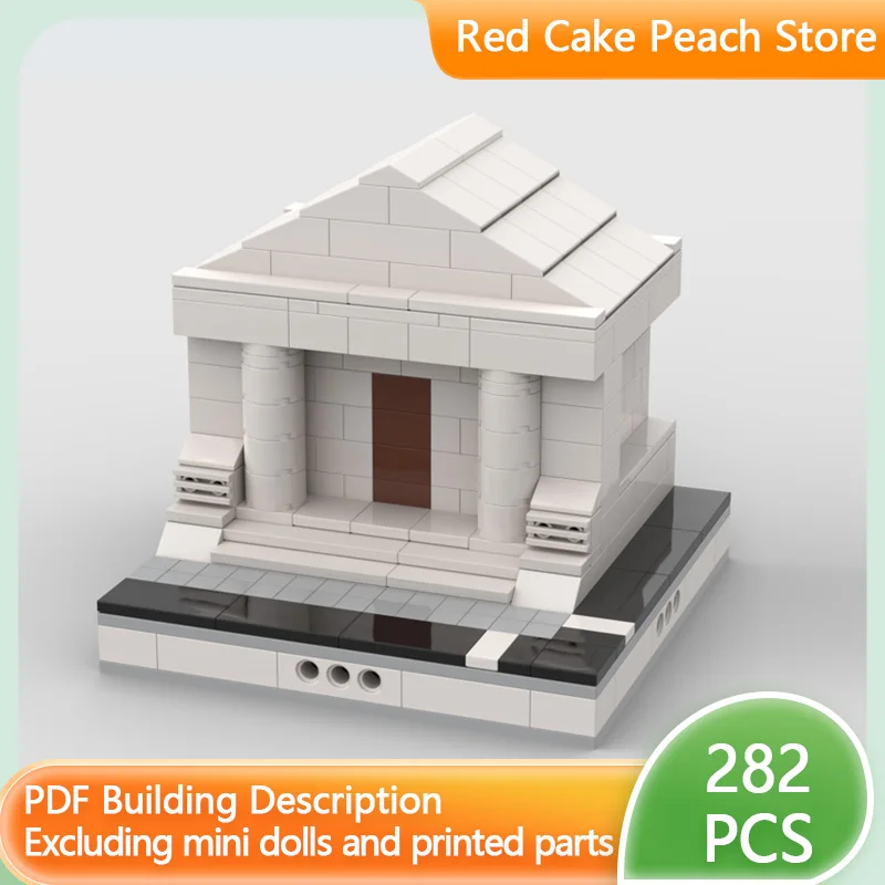 

Модель «Городская улица» MOC: конструктор из мини-блоков, модульный музей, развивающая игрушка для детей, подарок на праздник, набор для сборки