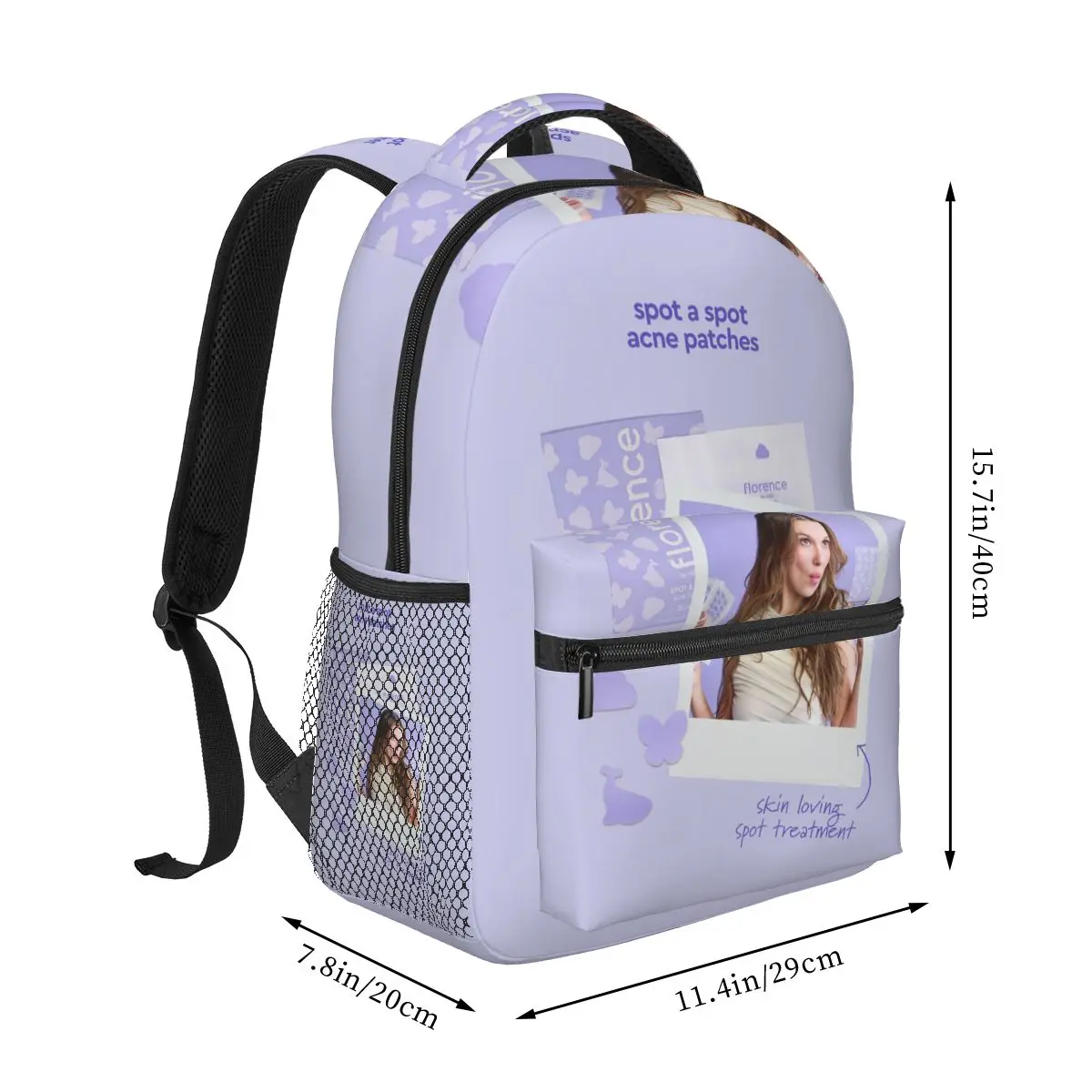 Florence By Mills Backpack Student Boys Girls BookBag Children School Bag Laptop Shoulder Bags for Men Women