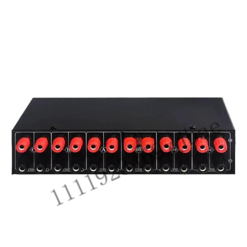 3 in 3 out passive power amplifier speaker selection switcher audio switching distributor comparator without loss of sound quali