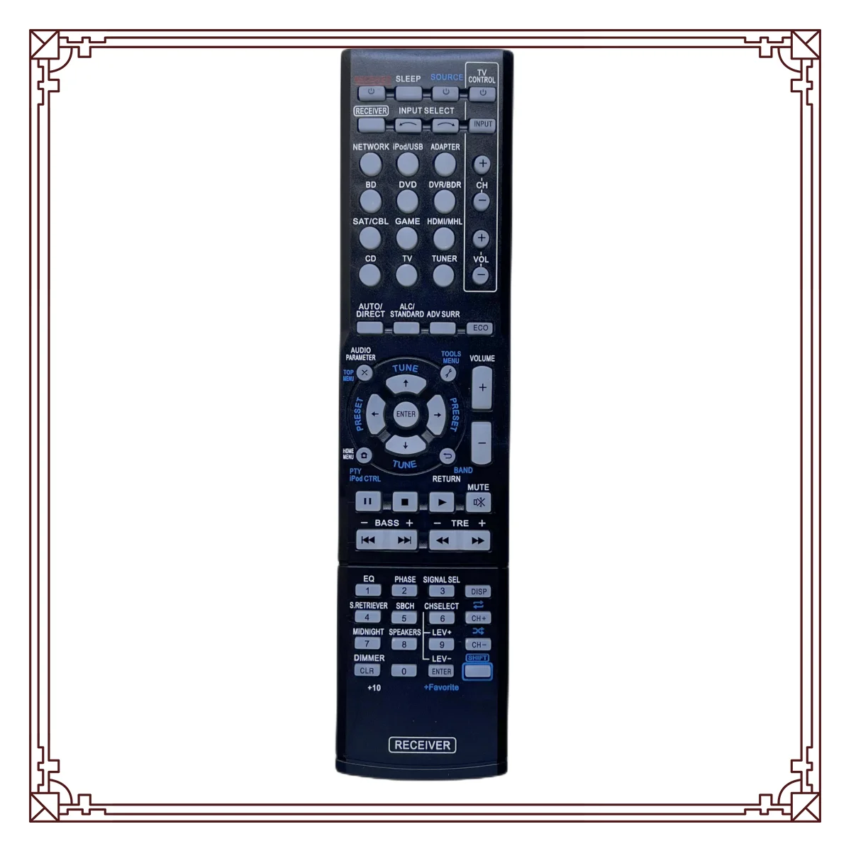 New remote control fit for Pioneer VSX-D711 VSX-11 VSX-S500-K VSX-S500-S VSX-41 VSX-21 VSX-D606S 7.1-Home Theater AV Receiver