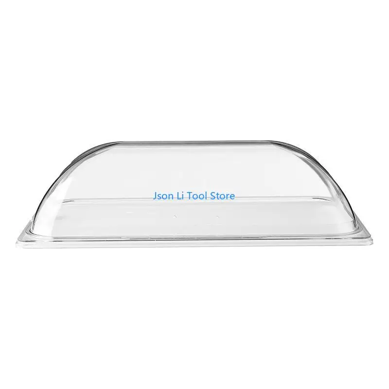

Y08D 33x27cm Cake Break Dome Cover Transparent Plastic Dust Cover Shelter